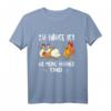 Zu Hause ist wo meine Hühner sind - Lustiges Bauer Landwirt T-Shirt für Bauern, Landwirte und Tierliebhaber zum Geburtstag, Weihnachten & Gartenparty