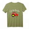 Kinder Großer Bruder Traktor Geschenk Partnerlook Brüder Bauernhof T-Shirt - Coole Geschenkidee für Geschwister und Traktor Fans