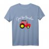 Kinder Großer Bruder Traktor Geschenk Partnerlook Brüder Bauernhof T-Shirt - Coole Geschenkidee für Geschwister und Traktor Fans