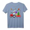 Lustiges Weihnachts-Traktor-Shirt für Herren und Damen  Perfekt als Weihnachtsgeschenk, Pyjama oder Festoutfit für Bauernhof- und Traktorliebhaber