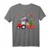 Lustiges Weihnachts-Traktor-Shirt für Herren und Damen  Perfekt als Weihnachtsgeschenk, Pyjama oder Festoutfit für Bauernhof- und Traktorliebhaber