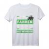 Zum Traktor fahren geboren - Witziges Bauern T-Shirt für Traktorfahrer, Landwirte und Opa mit landwirtschaftlichem Motiv
