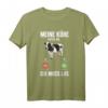 Meine Kühe rufen an T-Shirt  Lustiges Landwirtin T-Shirt für Kuhbesitzer, Rinderzüchter & Traktorfahrer