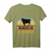Rinder Flüsterer Lustiges Landwirt Bauern T-Shirt  Perfektes Geschenk für Rinderliebhaber & Tierfreunde auf dem Bauernhof