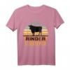 Rinder Flüsterer Lustiges Landwirt Bauern T-Shirt  Perfektes Geschenk für Rinderliebhaber & Tierfreunde auf dem Bauernhof