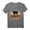 Rinder Flüsterer Lustiges Landwirt Bauern T-Shirt  Perfektes Geschenk für Rinderliebhaber & Tierfreunde auf dem Bauernhof