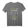 Zuhause ist wo meine Schweine sind - Lustiges Bauern- & Landwirt-T-Shirt für Schweinezüchter und Tierliebhaber