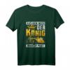 Der König Braucht Platz Radlader Spruch Radladerfahrer Bau T-Shirt  Lustiges Geschenk für Bauarbeiter, Radladerfahrer, Vatertag & Geburtstag