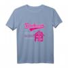 Damen Bauherrin T-Shirt - Entscheiderin beim Hausbau, Richtfest Geschenk für Frauen, die beim Hausbau dabei sind