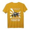 In Gedanken fahre ich mit meinem Traktor - Lustiges Bauern T-Shirt für Geburtstag & Weihnachten für Landwirte, Traktorfahrer & Landwirtschaftsfreunde