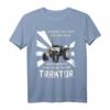 In Gedanken fahre ich mit meinem Traktor - Lustiges Bauern T-Shirt für Geburtstag & Weihnachten für Landwirte, Traktorfahrer & Landwirtschaftsfreunde