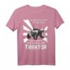 In Gedanken fahre ich mit meinem Traktor - Lustiges Bauern T-Shirt für Geburtstag & Weihnachten für Landwirte, Traktorfahrer & Landwirtschaftsfreunde