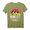 Kuh Keine Zeit Kuh Bauer T-Shirt mit lustigem Spruch  Perfekt für Landwirte, Bauern und Kuhliebhaber