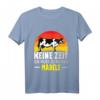 Kuh Keine Zeit Kuh Bauer T-Shirt mit lustigem Spruch  Perfekt für Landwirte, Bauern und Kuhliebhaber