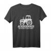Ackerdemiker Master Bachelor der harten Arbeit Landwirtschaft T-Shirt  Lustiges Traktor Geschenk für Landwirte, Bauern & Farmer