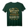 Lustiges Bauarbeiter T-Shirt mit Baustellen Spruch  Geschenk zum Geburtstag für Maurer, Zimmerer, Dachdecker & Handwerker