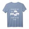 Zuhause ist wo meine Kühe sind T-Shirt  Lustiges Landwirt Design für Bauern, Milchbauern und Landwirte als Geschenk für Männer und Frauen