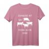 Zuhause ist wo meine Kühe sind T-Shirt  Lustiges Landwirt Design für Bauern, Milchbauern und Landwirte als Geschenk für Männer und Frauen