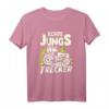 Echte Jungs Fahren Trecker Landwirt Bauer Kinder T-Shirt - Lustiges Landmaschinen Outfit für kleine Traktorfans