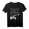 Vorne 2 und hinten 3! Vollmachen! Landwirt T-Shirt mit Traktor-Design  Lustiges Geschenk für Bauern, Landjugend & Traktorfahrer zu Weihnachten & Geburtstag