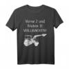 Vorne 2 und hinten 3! Vollmachen! Landwirt T-Shirt mit Traktor-Design  Lustiges Geschenk für Bauern, Landjugend & Traktorfahrer zu Weihnachten & Geburtstag