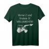 Vorne 2 und hinten 3! Vollmachen! Landwirt T-Shirt mit Traktor-Design  Lustiges Geschenk für Bauern, Landjugend & Traktorfahrer zu Weihnachten & Geburtstag