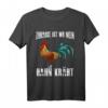 Zuhause ist wo mein Hahn kräht - Lustiges Hühner Bauer T-Shirt für Landwirte, Hühnerliebhaber und Geflügel-Fans als Geschenk