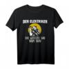Elektriker T-Shirt mit Spruch 'Die Geilste Sau Auf Dem Bau'  Lustiges Geschenk für Elektriker, Elektroniker & Elektroingenieure zu Weihnachten & Geburtstag