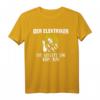Elektriker T-Shirt mit Spruch 'Die Geilste Sau Auf Dem Bau'  Lustiges Geschenk für Elektriker, Elektroniker & Elektroingenieure zu Weihnachten & Geburtstag