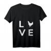 Damen Hühner Landwirt Bauer T-Shirt mit V-Ausschnitt  Lustiges Geflügel-Liebhaber Design für Bauern & Landwirte als Weihnachts- oder Geburtstagsgeschenk