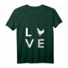 Damen Hühner Landwirt Bauer T-Shirt mit V-Ausschnitt  Lustiges Geflügel-Liebhaber Design für Bauern & Landwirte als Weihnachts- oder Geburtstagsgeschenk