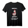 Lustiges montags Huhn ohne Federn Bauer Landwirt T-Shirt - Humorvolles Geschenk für Hühner- und Tierliebhaber auf dem Bauernhof