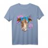 Lustiges Kuh Bauer T-Shirt für Landwirte & Stallpartys  Perfektes Geschenk für Kuhliebhaber, Bauern & Milchvieh-Fans