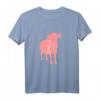 Kuh Landwirtin Bäuerin T-Shirt mit Pinker Kuh - Perfektes Geschenk für Landwirtinnen, Bäuerinnen & Milchvieh-Betrieb Frauen zu Weihnachten & Geburtstag