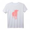 Kuh Landwirtin Bäuerin T-Shirt mit Pinker Kuh - Perfektes Geschenk für Landwirtinnen, Bäuerinnen & Milchvieh-Betrieb Frauen zu Weihnachten & Geburtstag