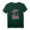 Damen Echte Mädchen Fahren Traktor T-Shirt  Geschenkidee für Landwirtinnen, Bäuerinnen und Landwirt-Frauen zum Geburtstag, Weihnachten, Oma, Mama, Schwester oder Tante