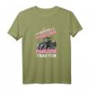 Damen Echte Mädchen Fahren Traktor T-Shirt  Geschenkidee für Landwirtinnen, Bäuerinnen und Landwirt-Frauen zum Geburtstag, Weihnachten, Oma, Mama, Schwester oder Tante