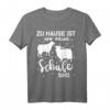 Lustiges Schäfer, Landwirt und Schafe Bauer Geschenk T-Shirt - Perfekt für Geburtstage & Bauernhofliebhaber