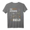 Herren Landwirtschaft Landwirt Der Hühner Held T-Shirt  Perfektes Geschenk für Hühnerhalter, Bauern & Hühnerliebhaber