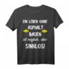 Herren Asphalt Bauen Straßenbauer Bauarbeiter Spruch T-Shirt  Lustiges Geschenk für Bauarbeiter, Asphaltierer & Tiefbauer auf der Baustelle