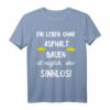Herren Asphalt Bauen Straßenbauer Bauarbeiter Spruch T-Shirt  Lustiges Geschenk für Bauarbeiter, Asphaltierer & Tiefbauer auf der Baustelle