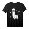 Lama Alpaka Herzchen - Lustiges Lama Tier Design T-Shirt für Kinder, Teenager und Bauernmädchen, ideales Geschenk für Tierliebhaber