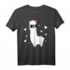 Lama Alpaka Herzchen - Lustiges Lama Tier Design T-Shirt für Kinder, Teenager und Bauernmädchen, ideales Geschenk für Tierliebhaber