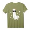 Lama Alpaka Herzchen - Lustiges Lama Tier Design T-Shirt für Kinder, Teenager und Bauernmädchen, ideales Geschenk für Tierliebhaber