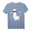 Lama Alpaka Herzchen - Lustiges Lama Tier Design T-Shirt für Kinder, Teenager und Bauernmädchen, ideales Geschenk für Tierliebhaber