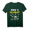 Kinder Papas Co-Pilot Traktor Landwirt Bauer T-Shirt  Perfekt für kleine Landwirte und Traktor-Fans