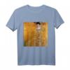 Gustav Klimt Adele Bloch-Bauer Kunst Portrait T-Shirt - Klassisch geschnitten, hochwertiges Kunstmotiv