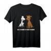 Da Lachen Ja Die Kälber Kuh Bauer Landwirt T-Shirt - Witziges Tier-Spruch Shirt für Geburtstag & Weihnachten