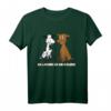 Da Lachen Ja Die Kälber Kuh Bauer Landwirt T-Shirt - Witziges Tier-Spruch Shirt für Geburtstag & Weihnachten