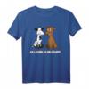 Da Lachen Ja Die Kälber Kuh Bauer Landwirt T-Shirt - Witziges Tier-Spruch Shirt für Geburtstag & Weihnachten